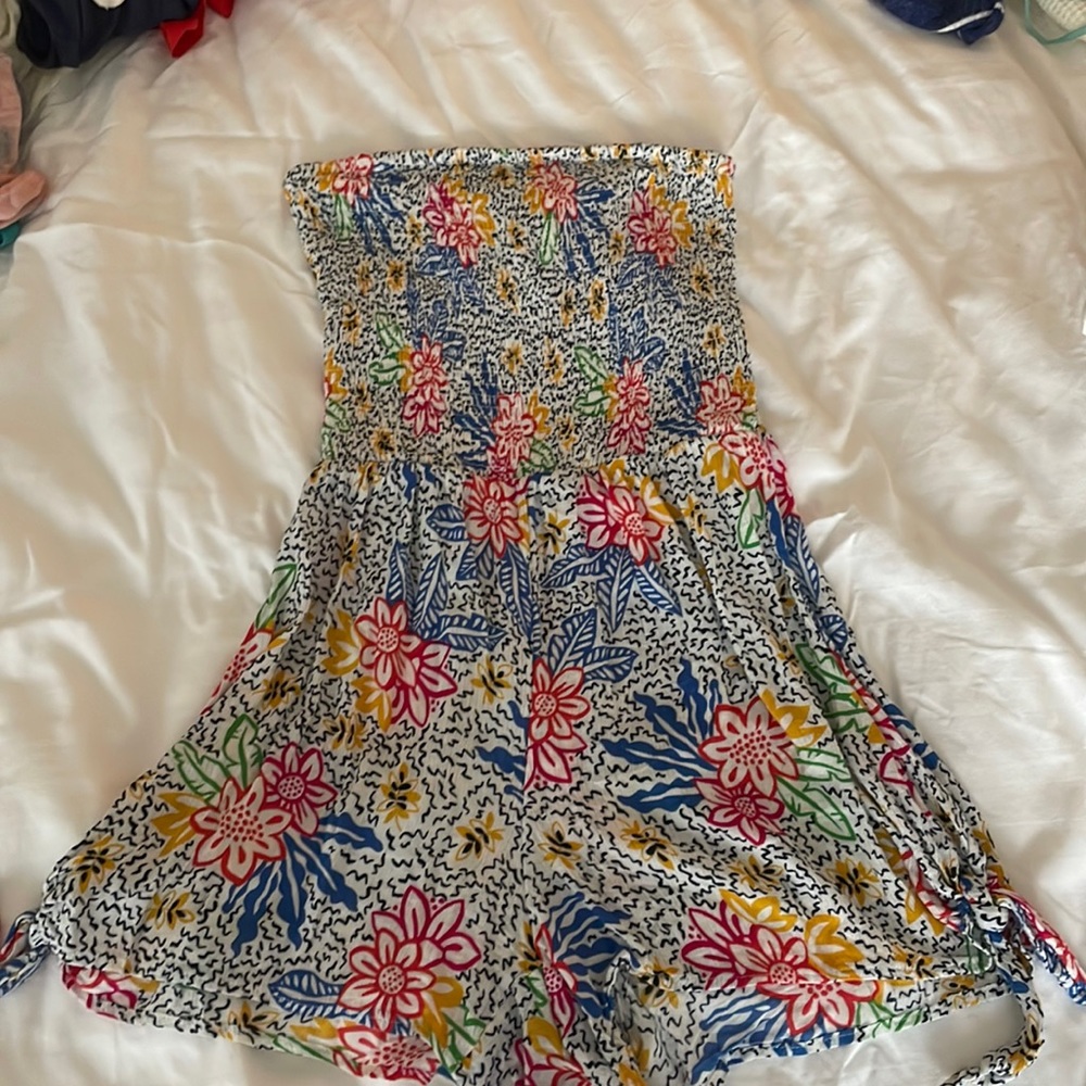 Urban outfitters flower romper